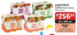 Makro LIQUI FRUIT 100% Fruit Juice offer
