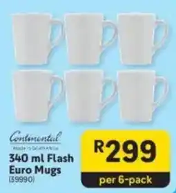 Makro Continental Flash Euro Mugs offer