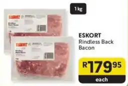 Makro ESKORT Rindless Back Bacon offer