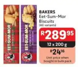 Makro BAKERS Eet-Sum-Mor Biscuits offer