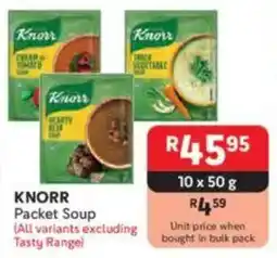 Makro KNORR Packet Soup offer