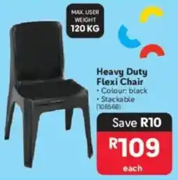Makro Heavy Duty Flexi Chair offer
