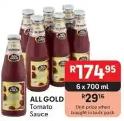 Makro ALL GOLD Tomato Sauce offer