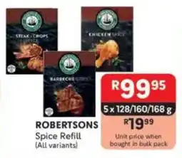 Makro ROBERTSONS Spice Refill offer