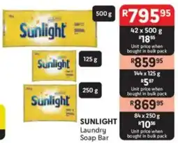 Makro SUNLIGHT Laundry Soap Bar offer