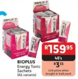 Makro BIOPLUS Energy Tonic Sachets offer