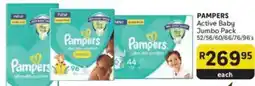Makro Pampers Active Baby Jumbo Pack offer