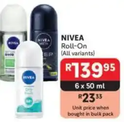 Makro NIVEA Roll-On offer