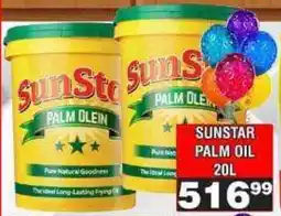 Advance Cash n Carry Sunstar palm oil offer