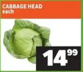 Shoprite Cabbage head offer