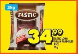 Shoprite Tastic long grain parboiled rice offer