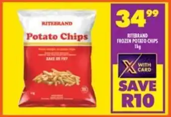 Shoprite Ritebrand frozen potato chips offer