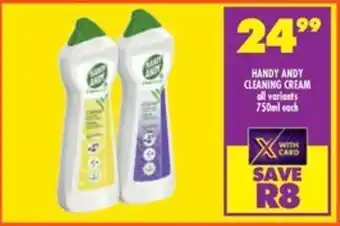 Shoprite Handy andy cleaning cream offer