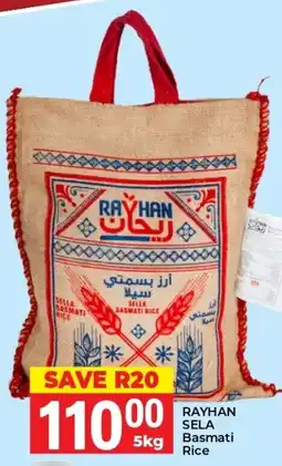 Elite Cash & Carry RAYHAN SELA Basmati Rice offer
