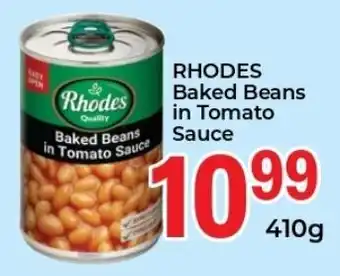 Elite Cash & Carry RHODES Baked Beans in Tomato Sauce offer