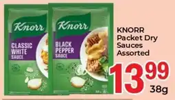 Elite Cash & Carry KNORR Packet Dry Sauces Assorted offer