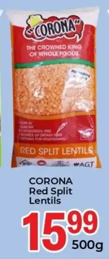 Elite Cash & Carry CORONA Red Split Lentils offer