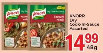 Elite Cash & Carry KNORR Dry Cook-In-Sauce Assorted offer