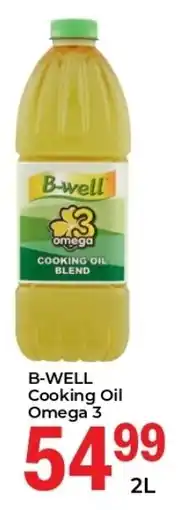 Elite Cash & Carry B-WELL Cooking Oil Omega 3 offer