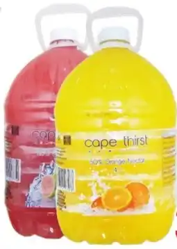 Elite Cash & Carry CAPE THIRST Juices Assorted offer