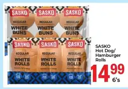 Elite Cash & Carry SASKO Hot Dog/ Hamburger Rolls offer