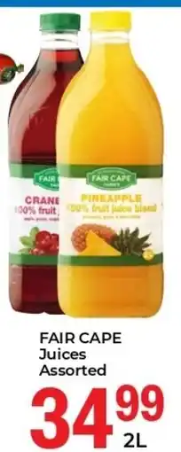 Elite Cash & Carry FAIR CAPE Juices Assorted offer
