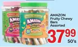 AMAZON Fruity Chewy Bars Assorted