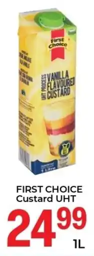 Elite Cash & Carry FIRST CHOICE Custard UHT offer