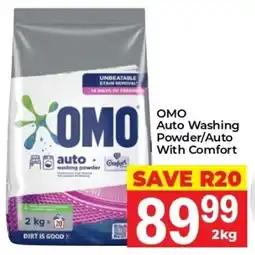 Elite Cash & Carry OMO Auto Washing Powder/ Auto With Comfort offer