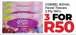 Elite Cash & Carry CORREL ROYAL Facial Tissues 2 Ply offer