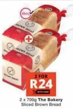 Checkers Hyper The Bakery Sliced Brown Bread offer