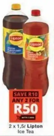 Checkers Hyper Lipton Ice Tea offer