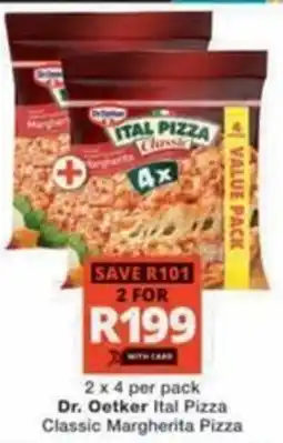 Checkers Hyper Dr. Oetker Ital Pizza Classic Margherita Pizza offer
