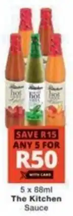 Checkers Hyper The Kitchen Sauce offer