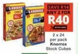 Checkers Hyper Knorrox Stock Cubes offer