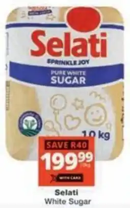 Checkers Hyper Selati White Sugar offer