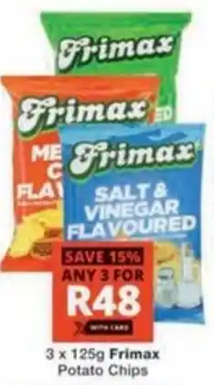 Checkers Hyper Frimax Potato Chips offer