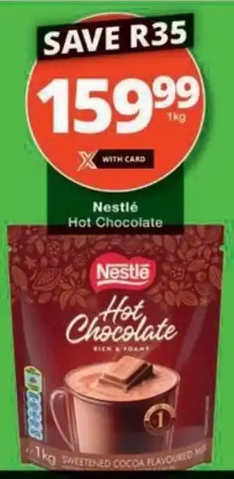 Checkers Hyper Nestlé Hot Chocolate offer