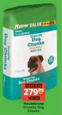 Checkers Hyper Housebrand Crunchy Dog Chunks offer