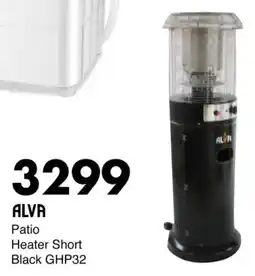 Save Hyper ALVA Patio Heater Short Black offer