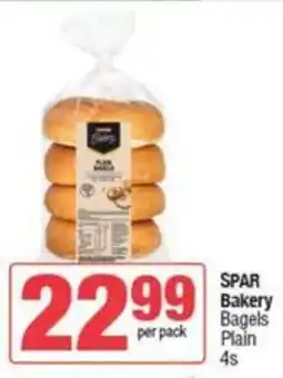 SuperSpar SPAR Bakery Bagels Plain offer
