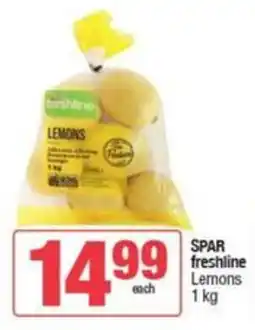 SuperSpar SPAR freshline Lemons offer