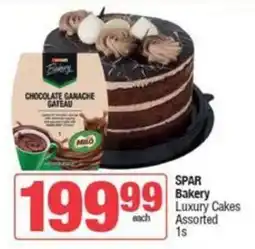 SuperSpar SPAR Bakery Luxury Cakes Assorted offer