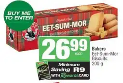 SuperSpar Bakers Eet-Sum-Mor Biscuits offer