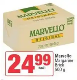SuperSpar Marvello Margarine Brick offer