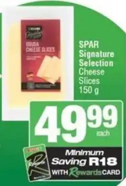 SuperSpar SPAR Signature Selection Cheese Slices offer