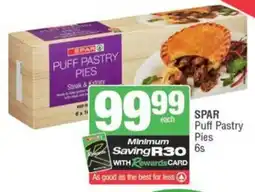 SuperSpar SPAR Puff Pastry Pies offer