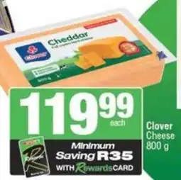 SuperSpar Clover Cheese offer
