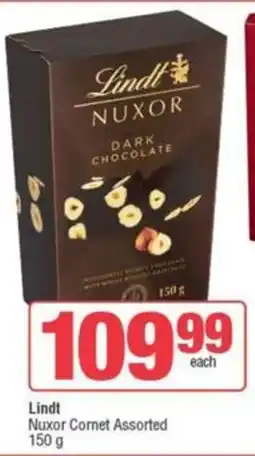 SuperSpar Lindt Nuxor Cornet Assorted offer