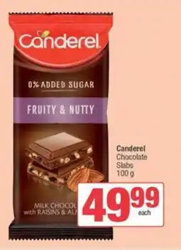 SuperSpar Canderel Chocolate Slabs offer